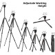 Cayer FP1450 Fluid Head Tripod, 75 inches Aluminium Video Tripod Cayer FP1450 Fluid Head Tripod, 75 inches Aluminium Video Tripod